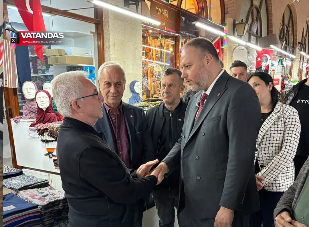 MHP’DEN ESNAF ZİYARETİ